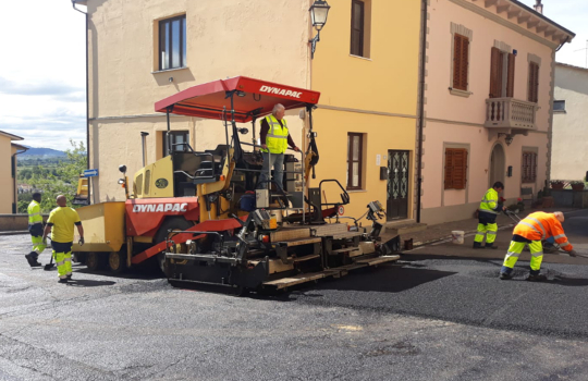 lavori strade asfalto impresa valeri